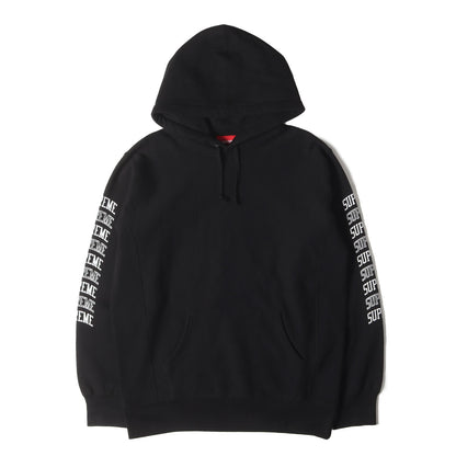袖アーチロゴ スウェットパーカー(Sleeve Arc Hooded Sweatshirt)