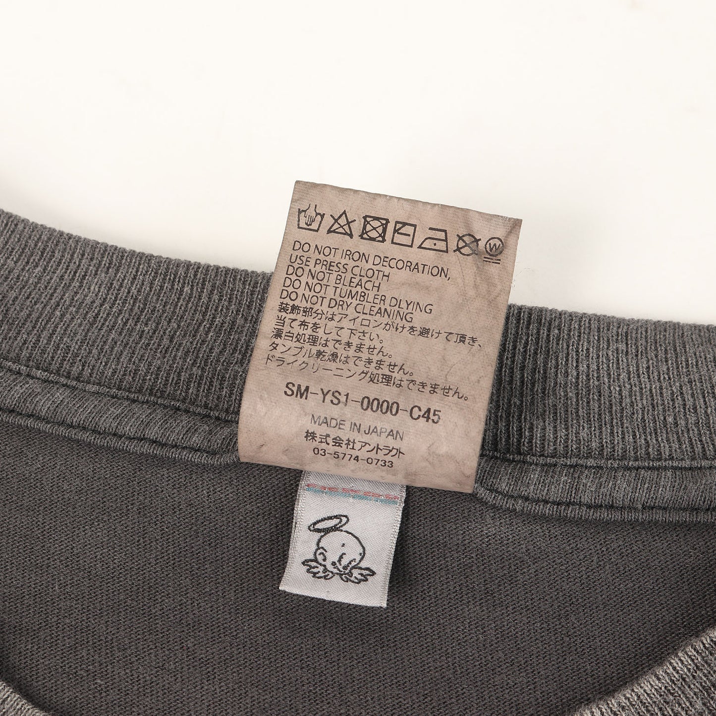 24AW ×DENIM TEARS ヴィンテージ加工 Tシャツ(SS TEE ST TEARS)