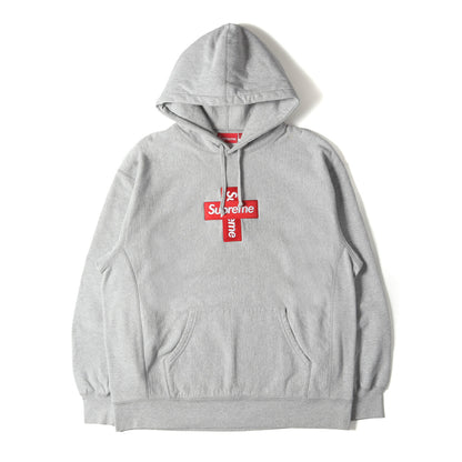 20AW クロスBOXロゴ スウェットパーカー(Cross Box Logo Hooded Sweatshirt)