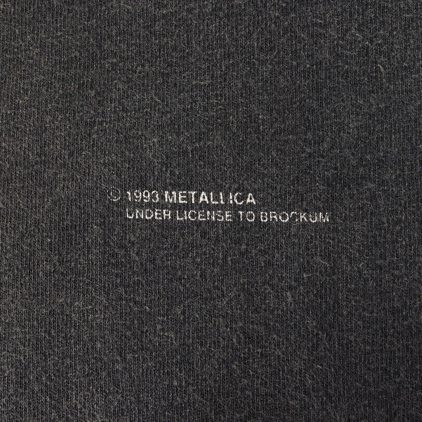 [GOODフェード] 90s Metallica METALLI'FUKIN'CA メタリカ Tシャツ / USA製 BROCKUM