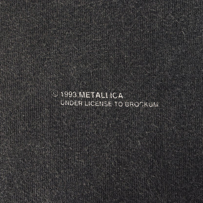 [GOODフェード] 90s Metallica METALLI'FUKIN'CA メタリカ Tシャツ / USA製 BROCKUM