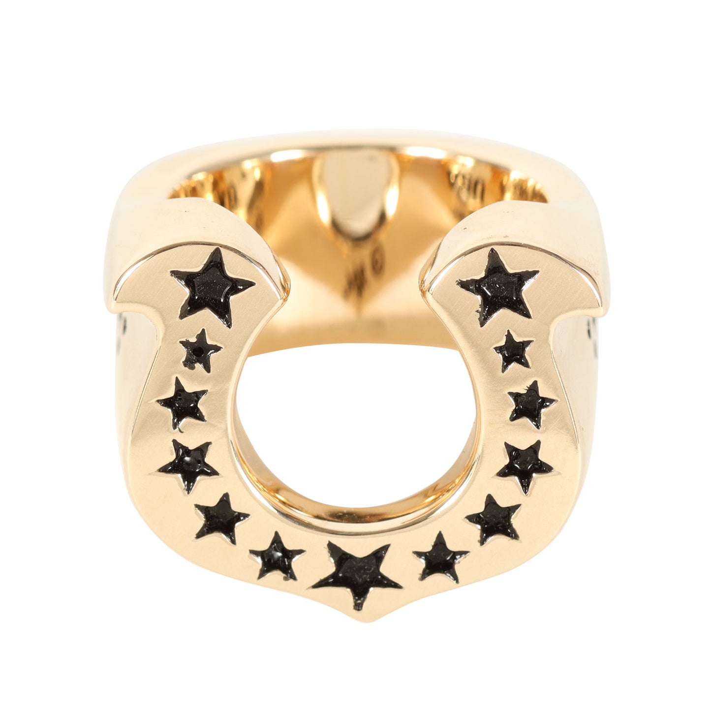 8K ゴールド ホースシュー リング(H.S RING CHICK SIZE GOLD)