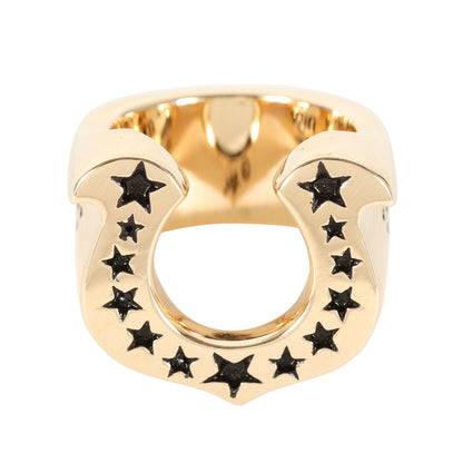 8K ゴールド ホースシュー リング(H.S RING CHICK SIZE GOLD)