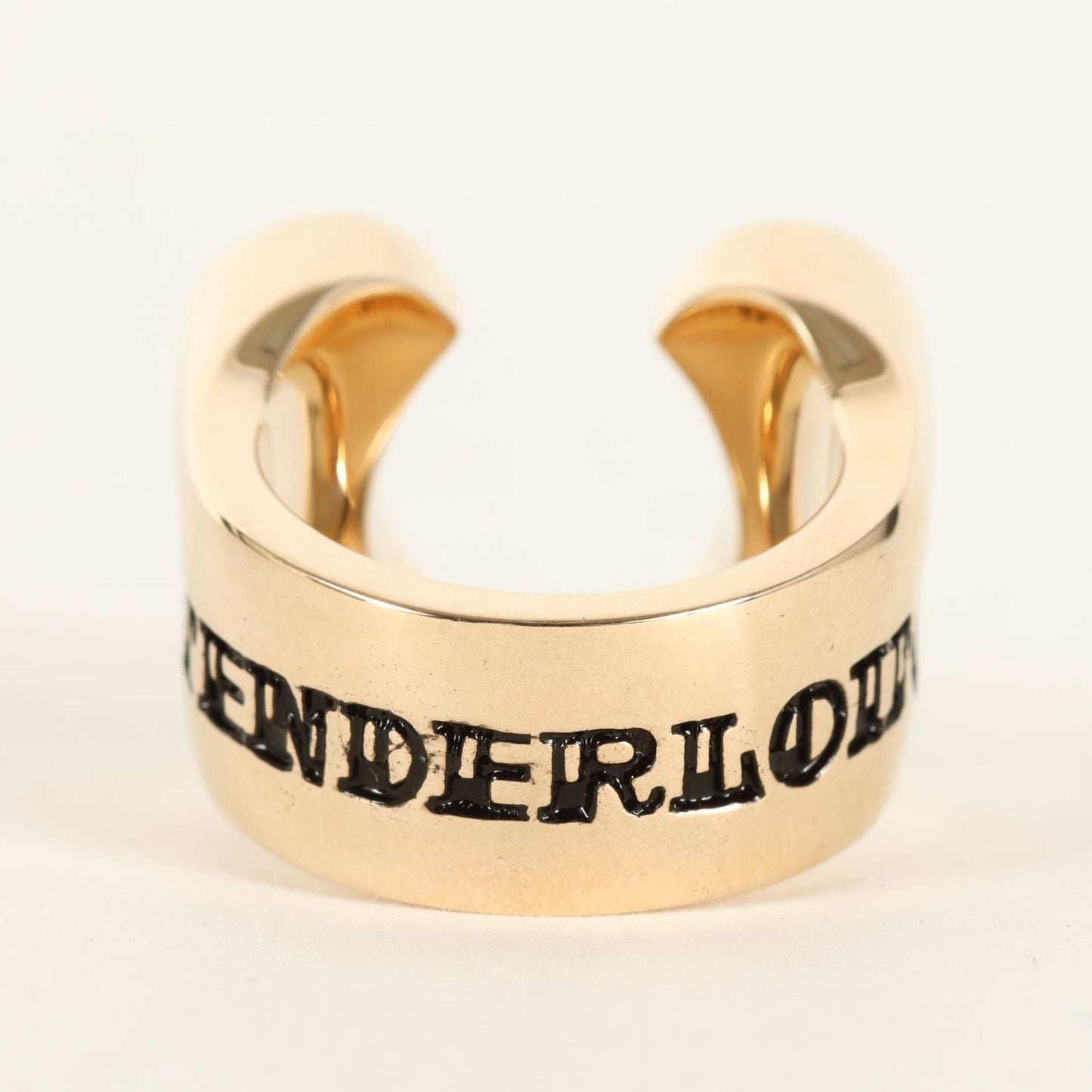 8K ゴールド ホースシュー リング(H.S RING CHICK SIZE GOLD)