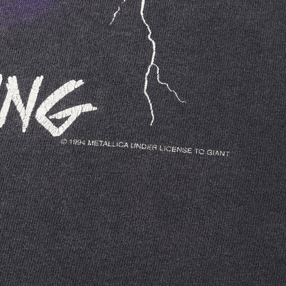 [雰囲気抜群] 90s Metallica Ride the Lightning メタリカ Tシャツ / giant