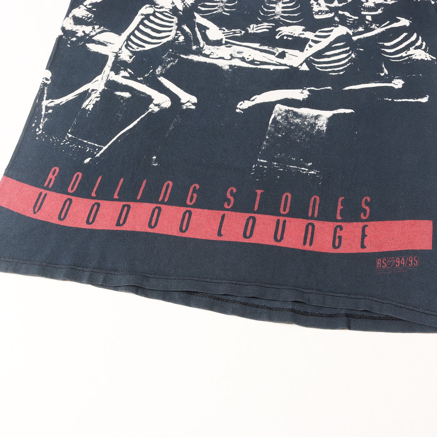 90s The Rolling Stones VOODOO LOUNGE TUOR 94-95 オールオーバー スカル Tシャツ / USA製 BROCKUM