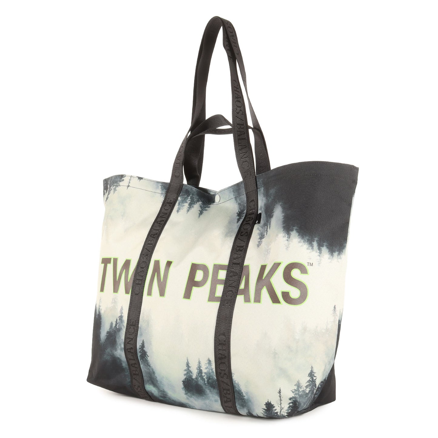 24AW ×Twin Peaks 総柄プリント トートバッグ