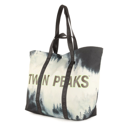 24AW ×Twin Peaks 総柄プリント トートバッグ