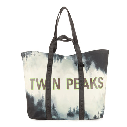 24AW ×Twin Peaks 総柄プリント トートバッグ