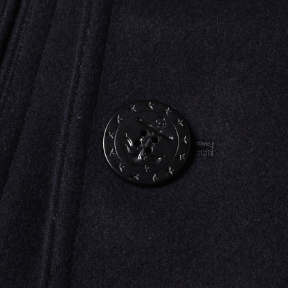 [現行モデル] U.S.NAVY 10ボタン メルトン Pコート (PEA-COAT)