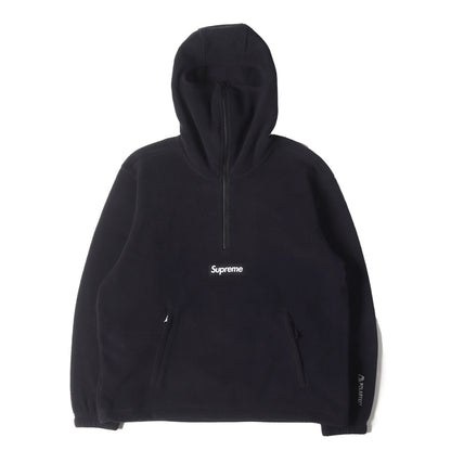 24AW ポーラテックフリース フェイスマスク ハーフジップパーカー(Polartec Facemask Half Zip Hooded)