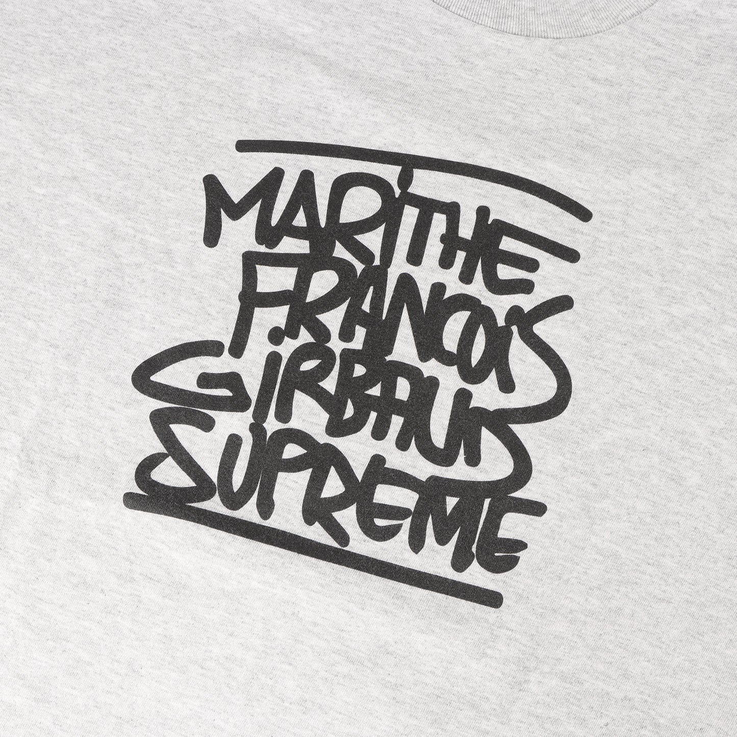 25SS ×Marithe + Francois Girbaud タギングロゴ Tシャツ(Tee)