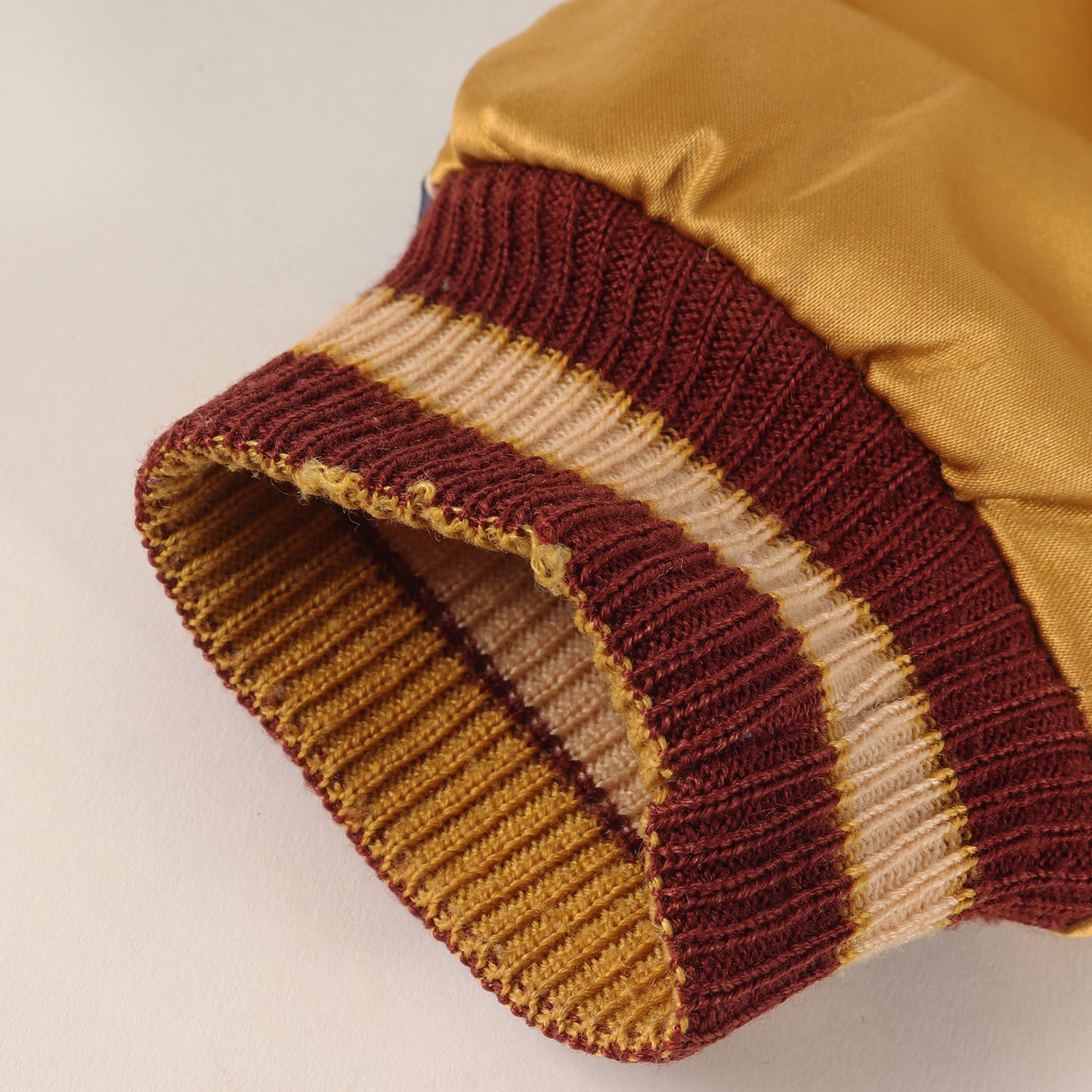 [希少 M品番] 90s 空母レキシントン × 龍 リバーシブル 総刺繍 サテン スカジャン