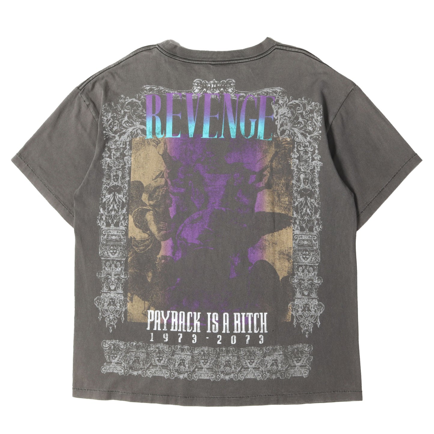 23SS ×BerBerJin ×GReeeeN ヴィンテージ加工 Tシャツ(S/S T-SHIRT REVENGE)