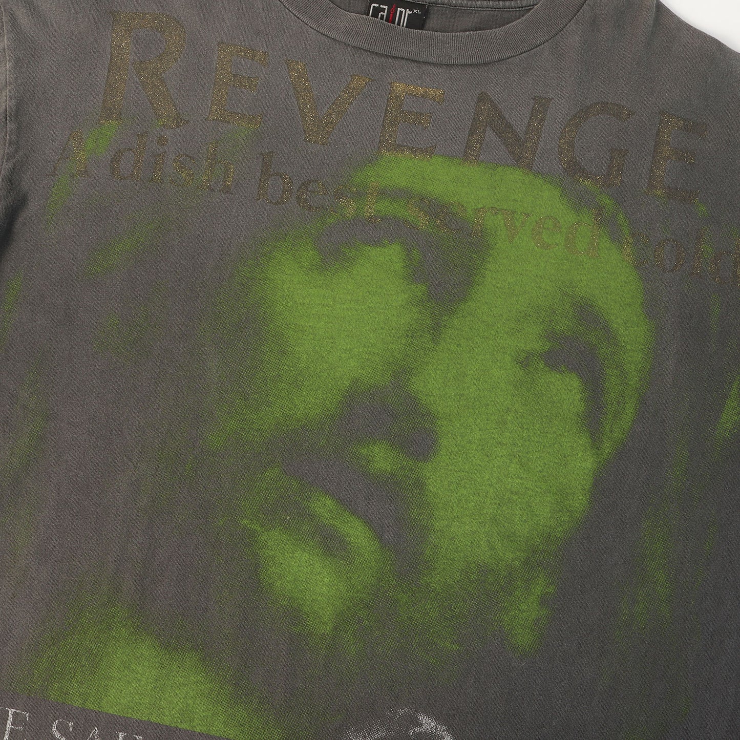 23SS ×BerBerJin ×GReeeeN ヴィンテージ加工 Tシャツ(S/S T-SHIRT REVENGE)