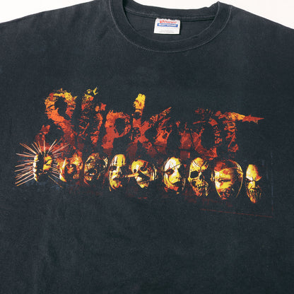 [GOODフェード] 00s Slipknot スリップノット Tシャツ / Hanes