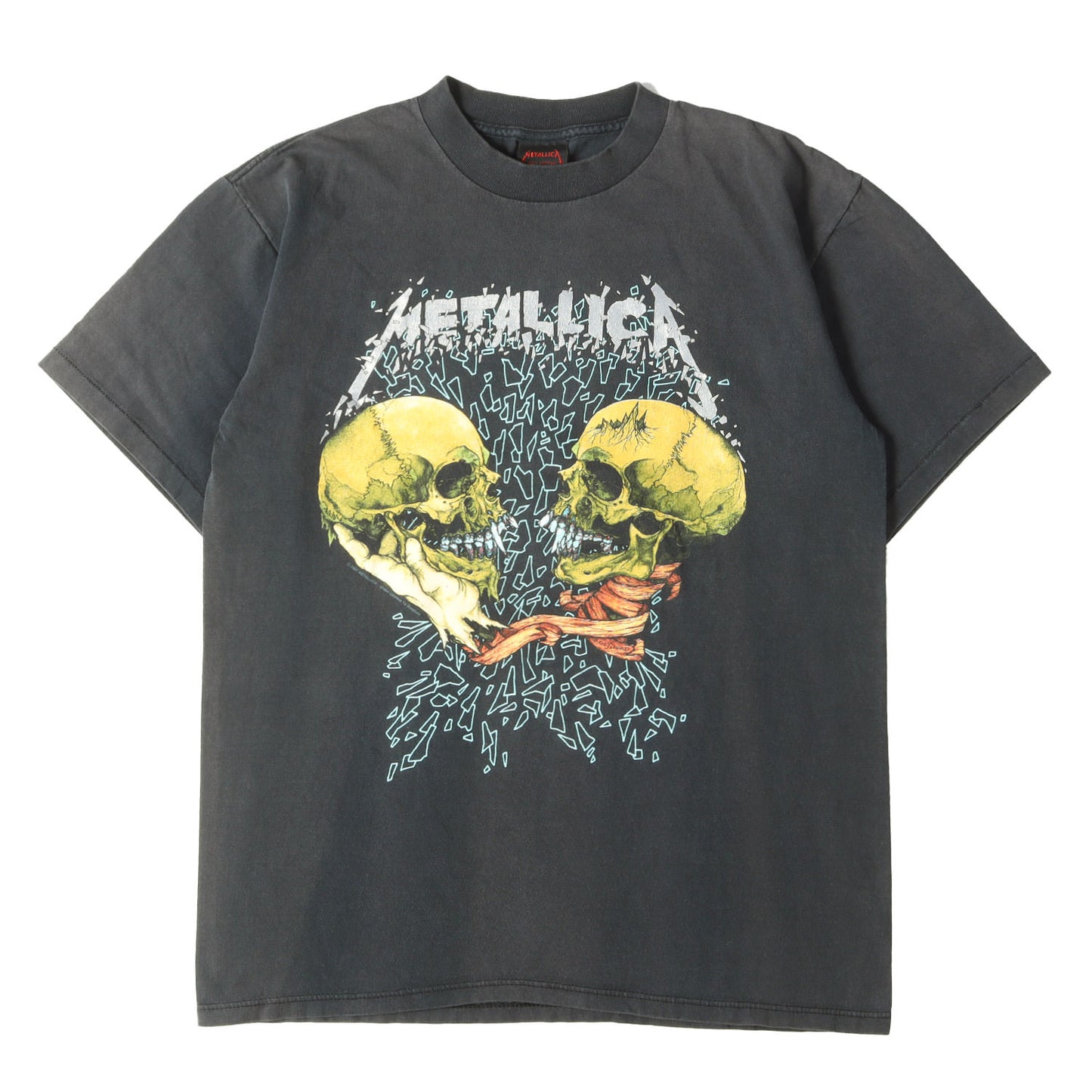 [GOODフェード] 90s Metallica Pushead Sad but True パスヘッド スカル Tシャツ / USA製 BROCKUM