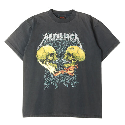 [GOODフェード] 90s Metallica Pushead Sad but True パスヘッド スカル Tシャツ / USA製 BROCKUM