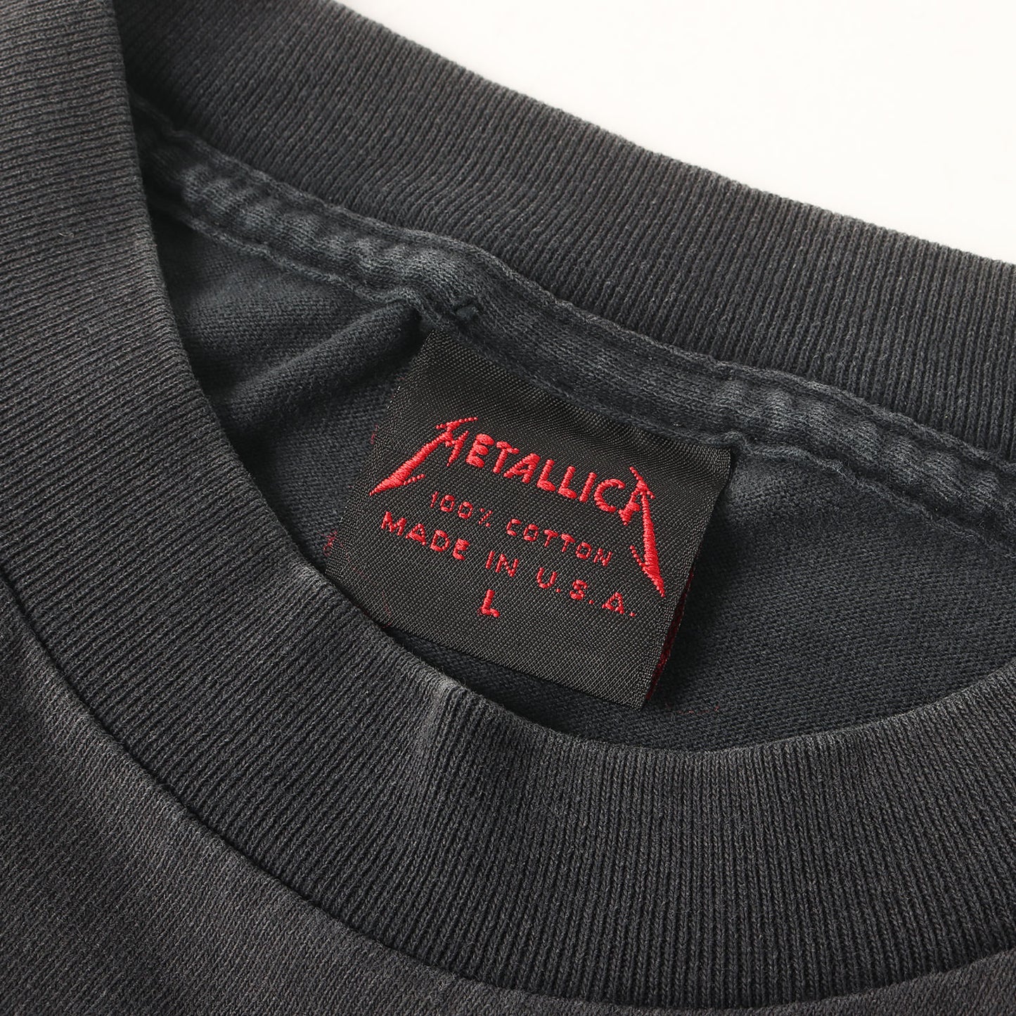 [GOODフェード] 90s Metallica Pushead Sad but True パスヘッド スカル Tシャツ / USA製 BROCKUM