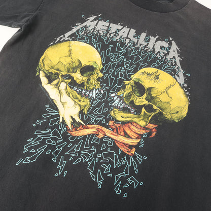 [GOODフェード] 90s Metallica Pushead Sad but True パスヘッド スカル Tシャツ / USA製 BROCKUM