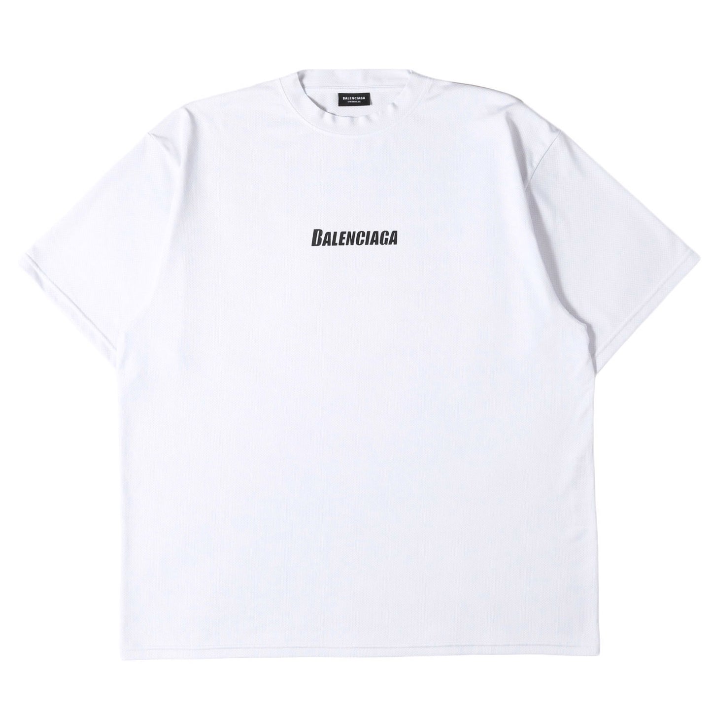 23SS ブランドロゴ メッシュジャージ オーバーサイズ Tシャツ(Logo Technical Mesh Swim T-Shirt)