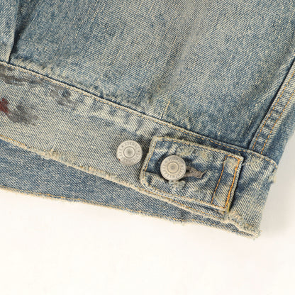 23AW ×BerBerJin ヴィンテージ加工 2ndタイプ デニムジャケット(BJ_DENIM JKT/DAMAGE)