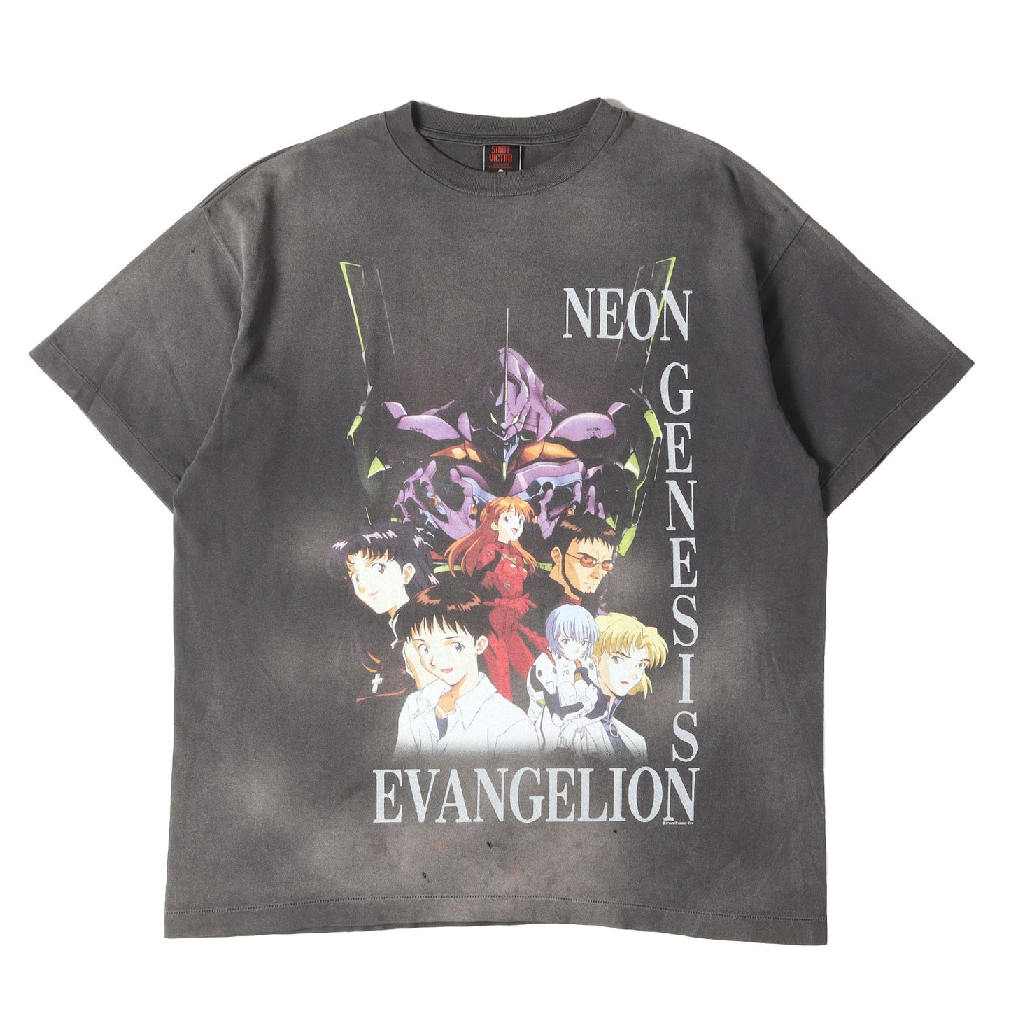 24SS ×新世紀エヴァンゲリオン キャラクター Tシャツ(EV SS TEE NEON GNSIS)