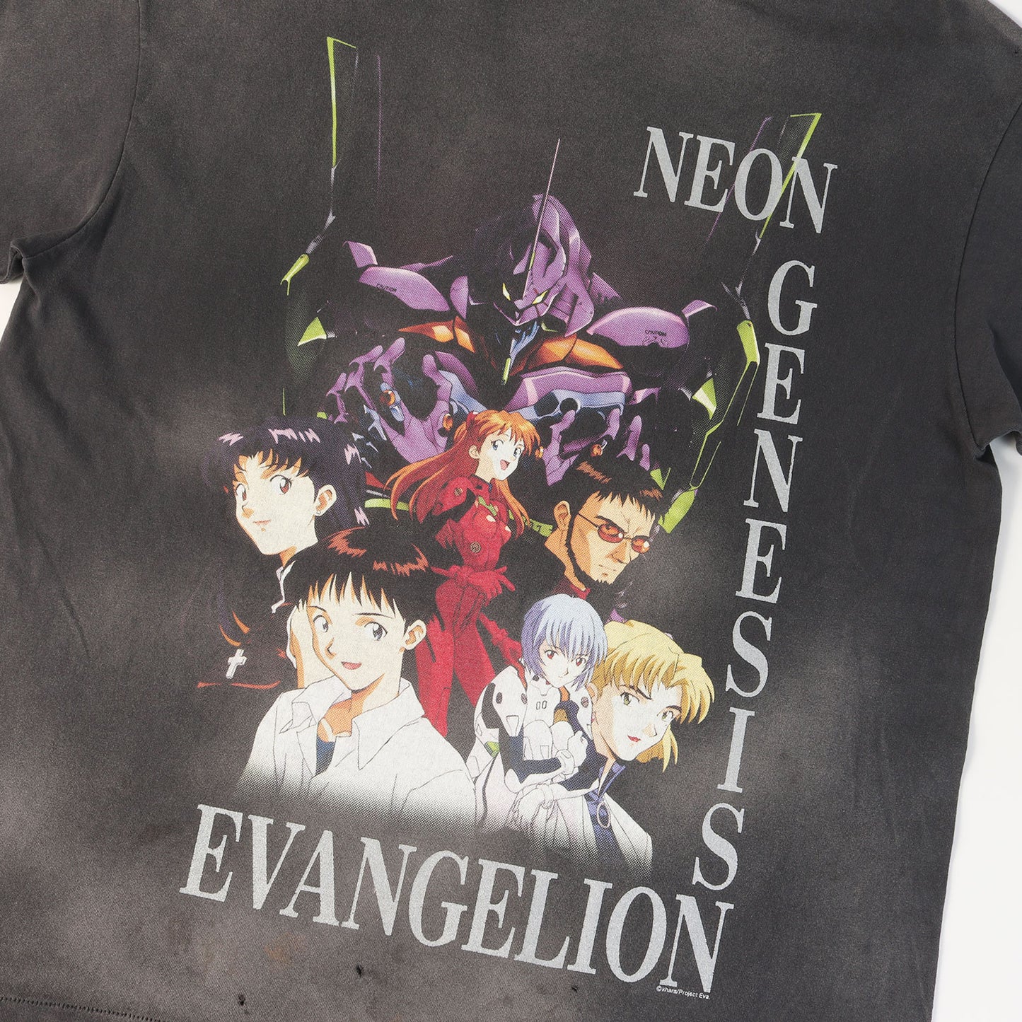 24SS ×新世紀エヴァンゲリオン キャラクター Tシャツ(EV SS TEE NEON GNSIS)