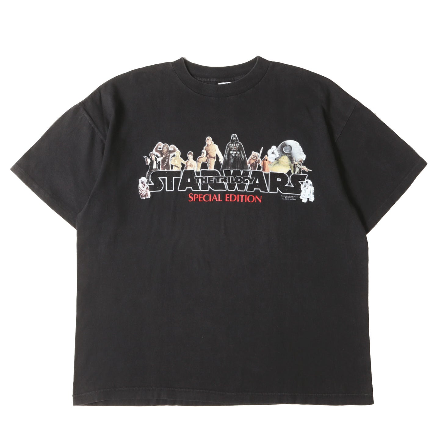 90s STAR WARS THE TRILOGY VHS 発売記念 プロモーション Tシャツ / USA製 PYRAMID