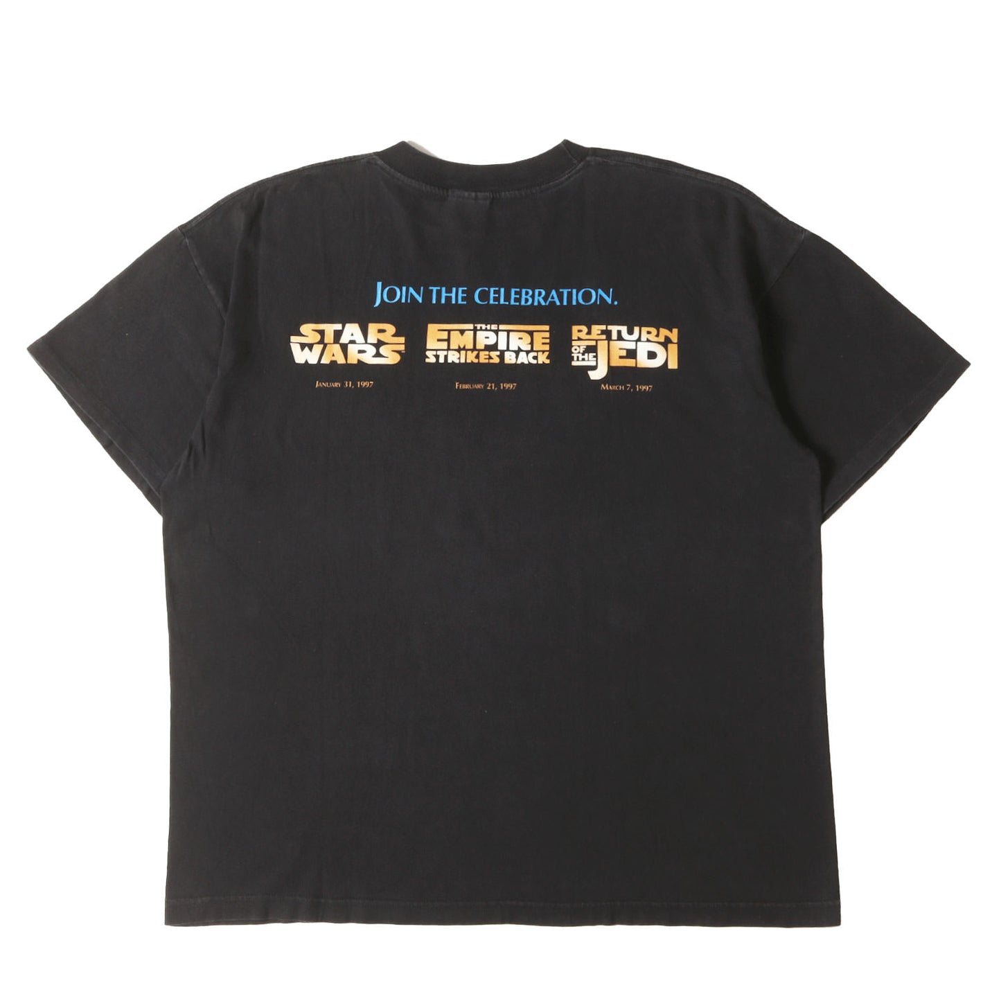 90s STAR WARS THE TRILOGY VHS 発売記念 プロモーション Tシャツ / USA製 PYRAMID