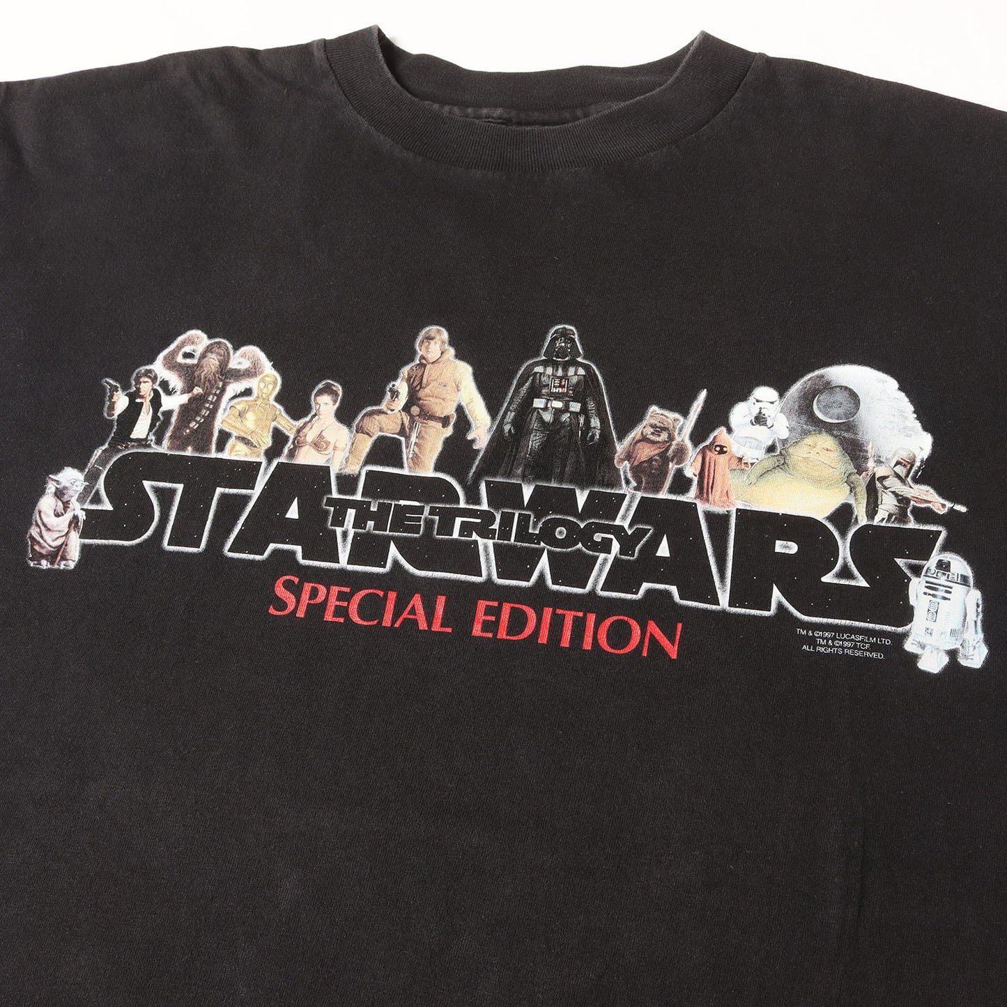 90s STAR WARS THE TRILOGY VHS 発売記念 プロモーション Tシャツ / USA製 PYRAMID