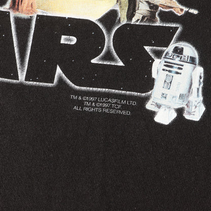 90s STAR WARS THE TRILOGY VHS 発売記念 プロモーション Tシャツ / USA製 PYRAMID