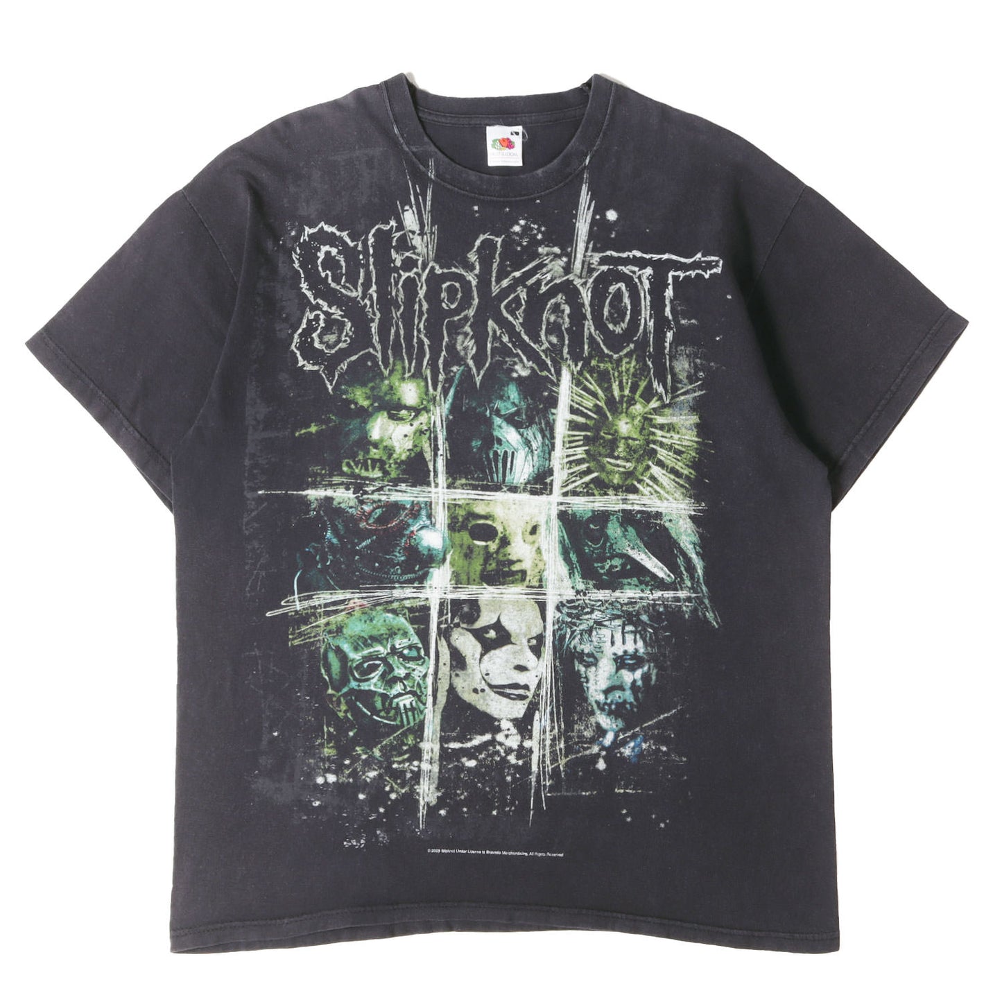 [GOODフェード] 00s Slipknot スリップノット Tシャツ / FRUIT OF THE LOOM