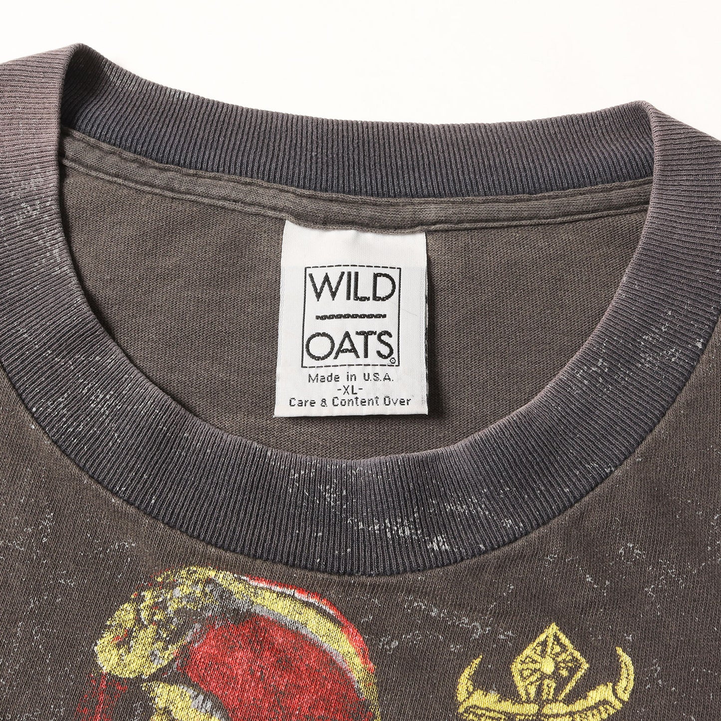 [雰囲気抜群] 90s SLAYER スレイヤー オールオーバー Tシャツ / USA製 WILD OATS