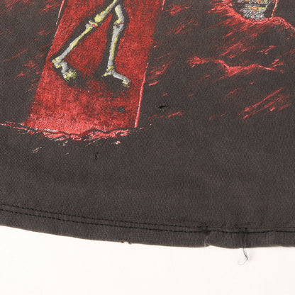 [雰囲気抜群] 90s SLAYER スレイヤー オールオーバー Tシャツ / USA製 WILD OATS