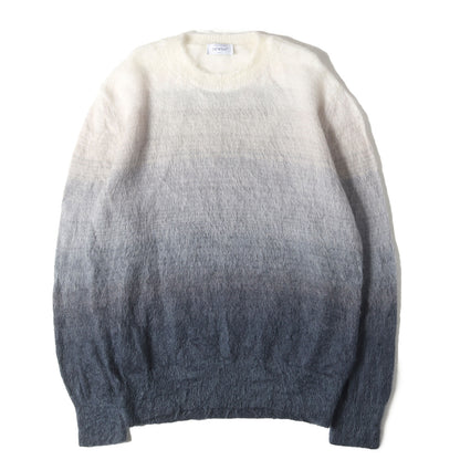 24AW アローマーク モヘヤニット セーター(Mohair Arrow Gradient Knit Crewneck)
