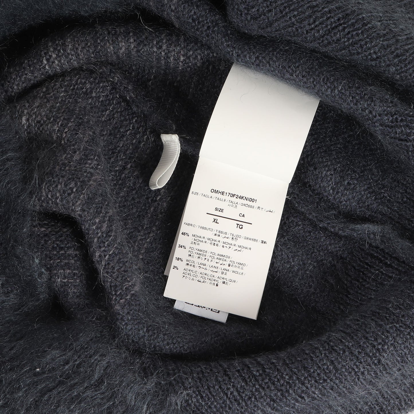 24AW アローマーク モヘヤニット セーター(Mohair Arrow Gradient Knit Crewneck)