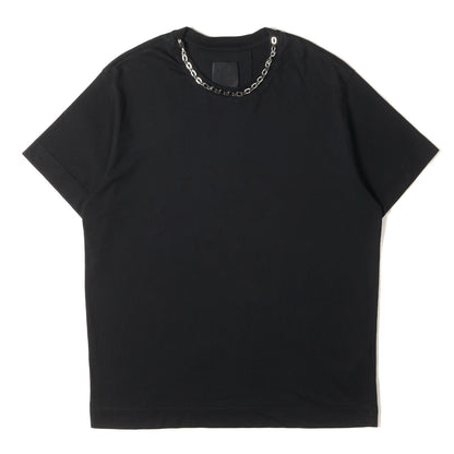 近年モデル チェーン付き クルーネック Tシャツ(CLASSIC FIT)