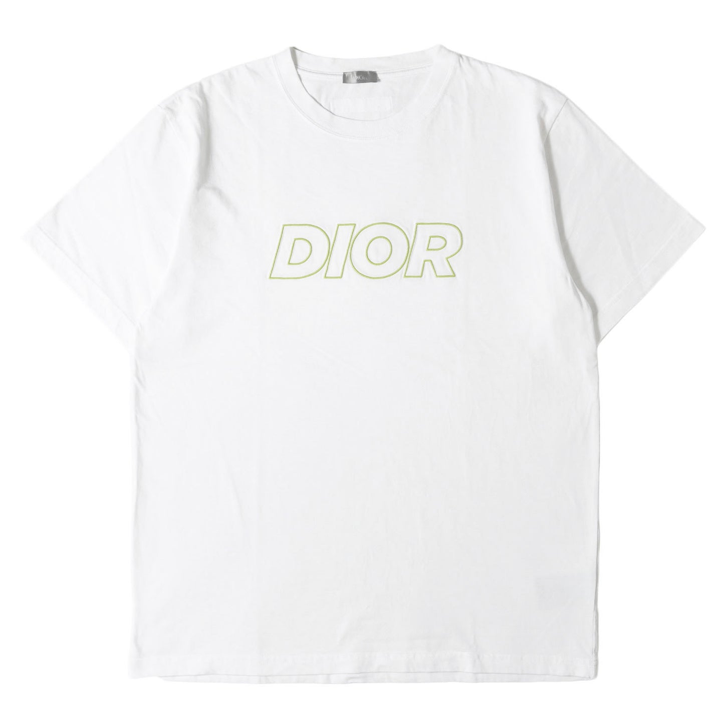 23AW ブランドロゴ刺繍 オーバーサイズ Tシャツ