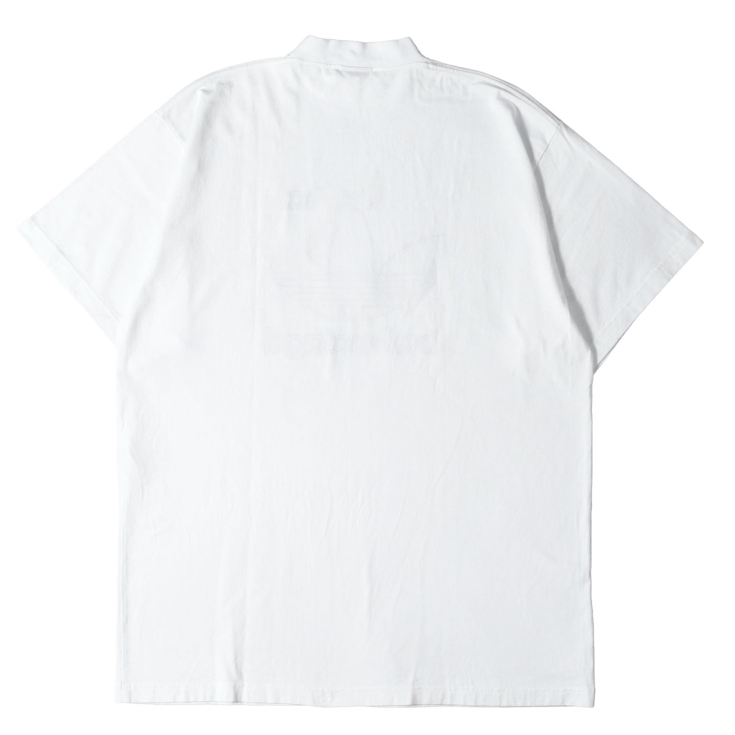 ×adidas トレフォイルロゴ刺繍 オーバーサイズ Tシャツ