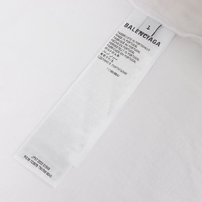 ×adidas トレフォイルロゴ刺繍 オーバーサイズ Tシャツ