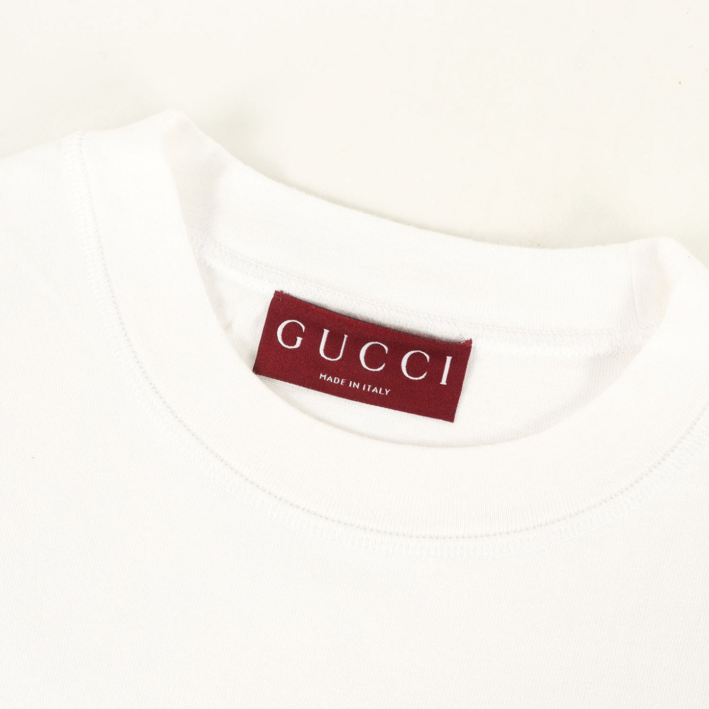 25SS ウェブストライプ ブランドロゴ Tシャツ