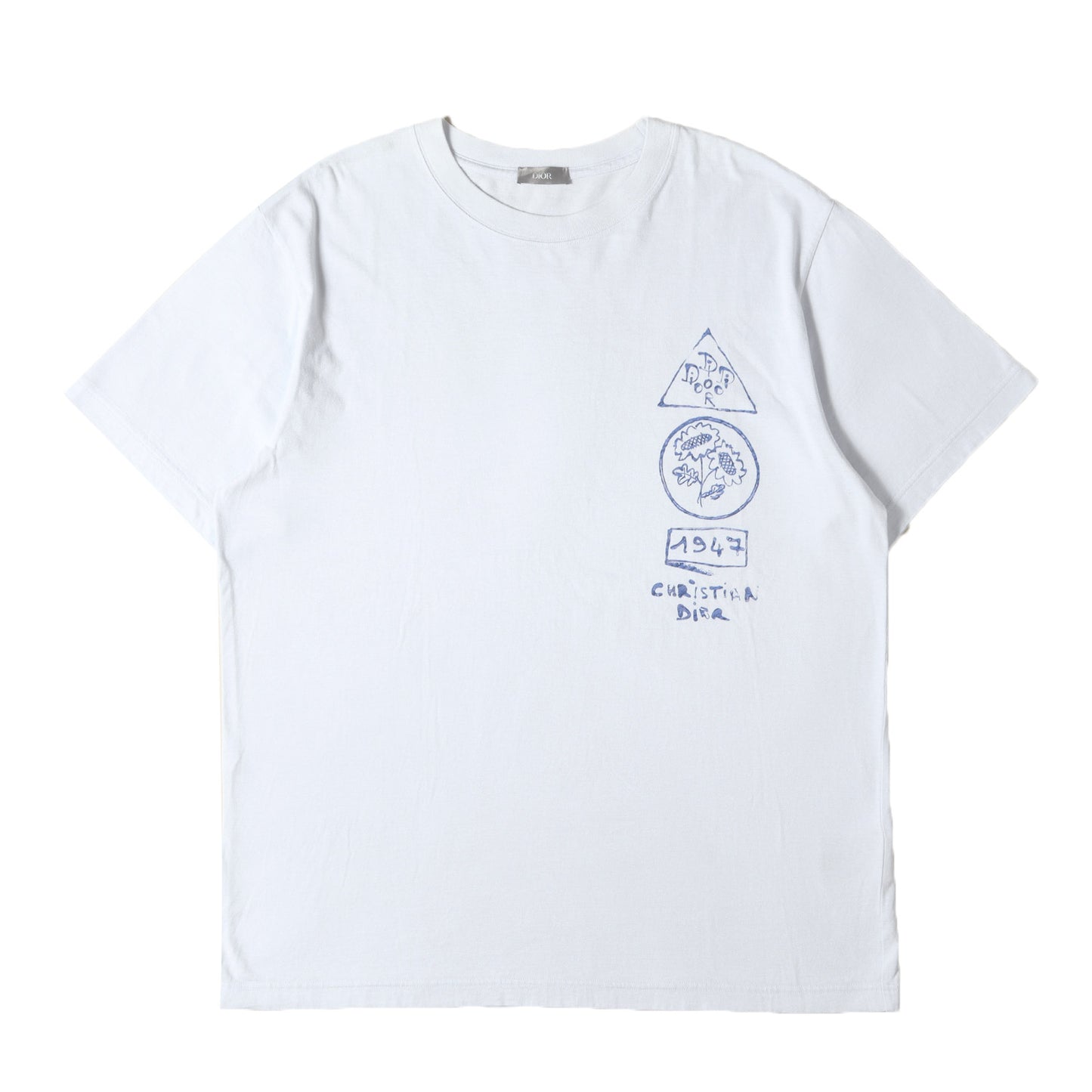 25SS ×Hylton Nel グラフィックプリント Tシャツ