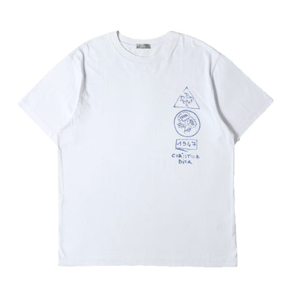 25SS ×Hylton Nel グラフィックプリント Tシャツ