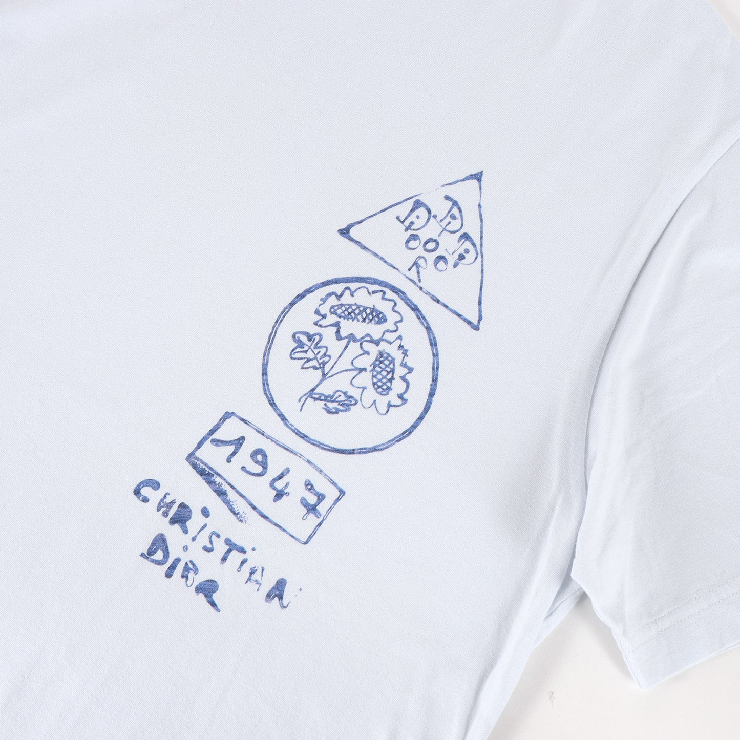 25SS ×Hylton Nel グラフィックプリント Tシャツ