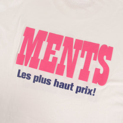 23SS ダメージ加工 グラフィック オーバーサイズ Tシャツ(LA HAUTE COUTURE T-SHIR)