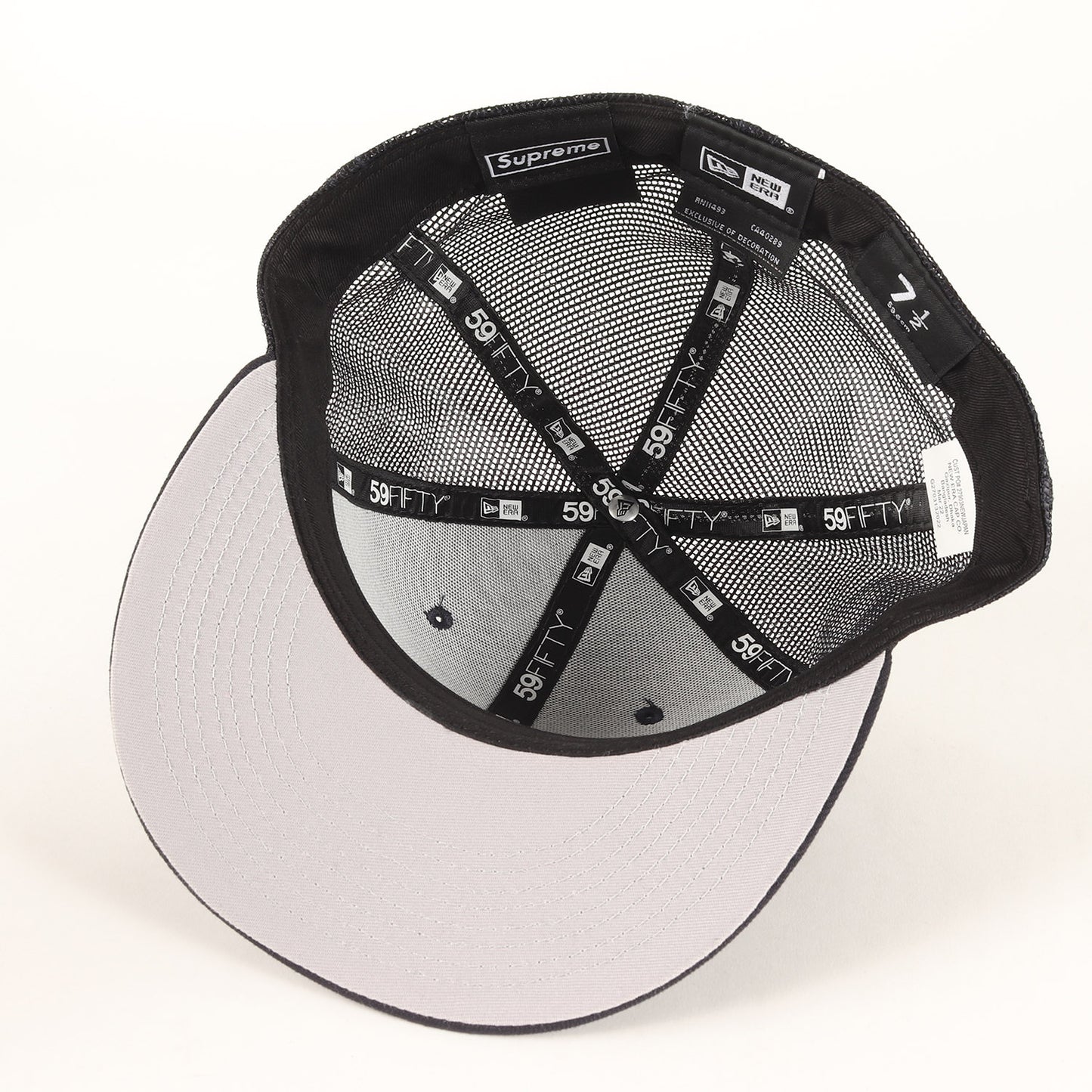 22SS ×NEW ERA BOXロゴ ベースボール メッシュキャップ(Box Logo Mesh Back New Era)