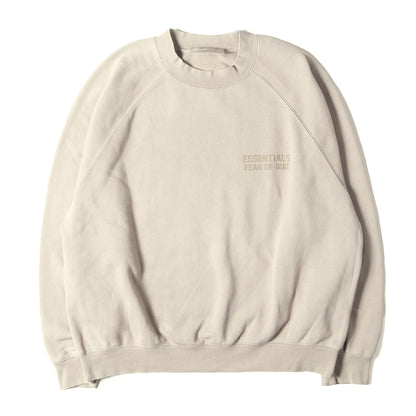 FOG ESSENTIALS フロッキープリント クルーネック スウェット