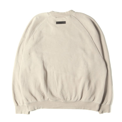 FOG ESSENTIALS フロッキープリント クルーネック スウェット