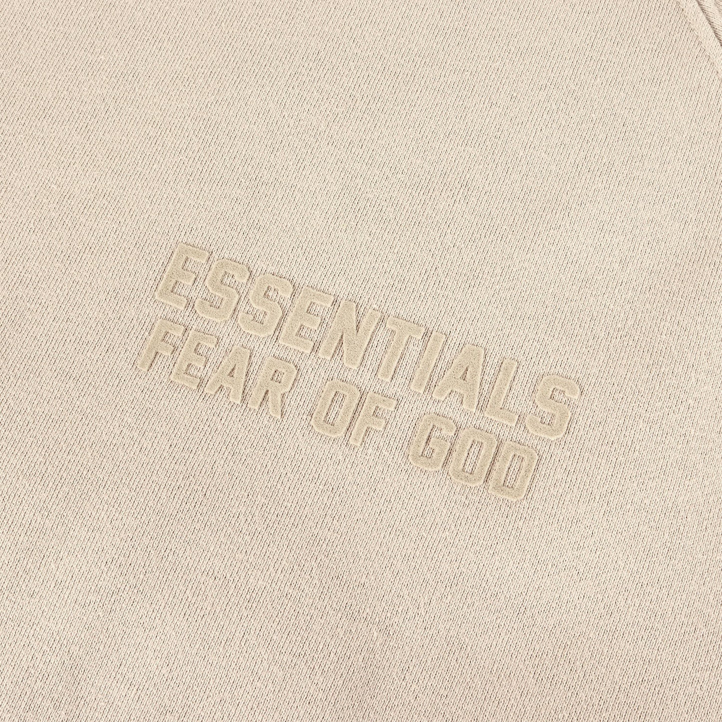 FOG ESSENTIALS フロッキープリント クルーネック スウェット